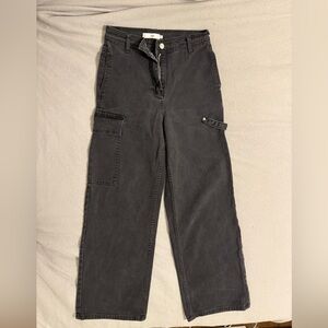 Adika Charcoal Cargo Pants